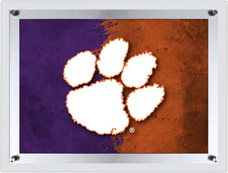 Clemson Acrylic LED Backlit Sign
