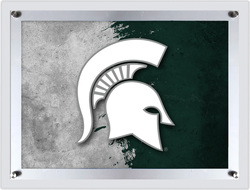 Michigan State Acrylic LED Backlit Sign