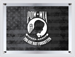 POW/MIA Acrylic LED Backlit Sign