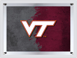 Virginia Tech Acrylic LED Backlit Sign
