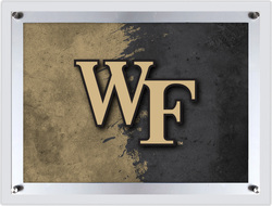 Wake Forest Acrylic LED Backlit Sign