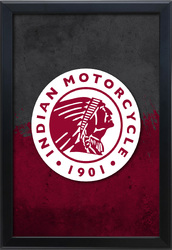Indian Motorcycle Snap Frame LED Signs