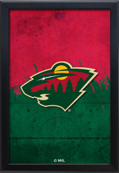 Minnesota Wild Snap Frame LED Signs