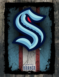 Seattle Kraken Canvas Art 02