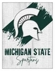 Michigan State Canvas Art 08