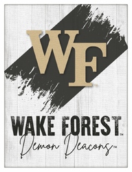 Wake Forest Canvas Art 08