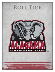 Alabama Crimson Tide Canvas Art 01