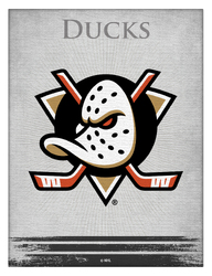 Anaheim Ducks Canvas Art 01