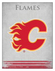 Calgary Flames Canvas Art 01