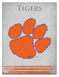 Clemson Canvas Art 01