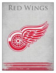 Detroit Red Wings Canvas Art 01