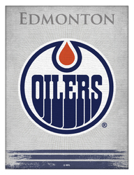 Edmonton Oilers Canvas Art 01
