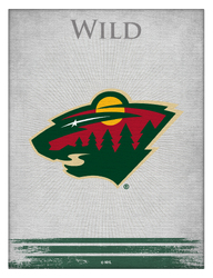 Minnesota Wild Canvas Art 01