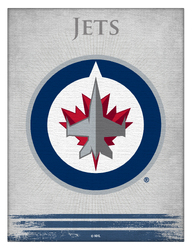 Winnipeg Jets Canvas Art 01