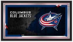 Columbus Blue Jackets Hockey Mirror