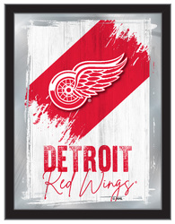 Detroit Red Wings Logo Mirror 08
