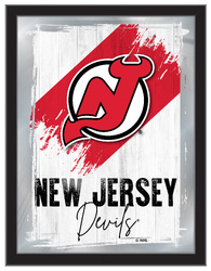 New Jersey Devils Logo Mirror 08