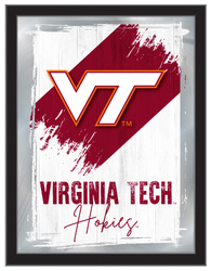 Virginia Tech Logo Mirror 08