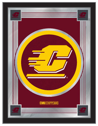 Central Michigan Logo Mirror 01