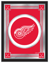 Detroit Red Wings Logo Mirror 01