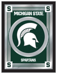 Michigan State Logo Mirror 01
