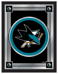 San Jose Sharks Logo Mirror 01