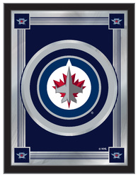 Winnipeg Jets Logo Mirror 01