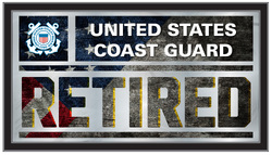 Coast Guard Retired Mirror