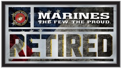 Marines Retired Mirror