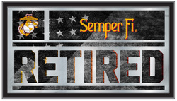 Marines Retired Mirror