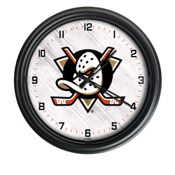 Anaheim Ducks Indoor/Outdoor LED Clock