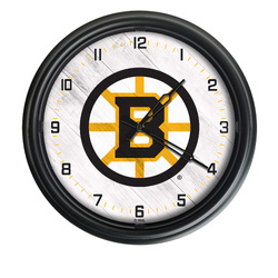 Boston Bruins Indoor/Outdoor LED Clock
