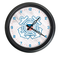 Coast Guard Indoor/Outdoor LED Clock