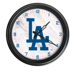 Los Angeles Dodgers Indoor/Outdoor LED Clock