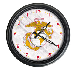 Marines Indoor/Outdoor LED Clock