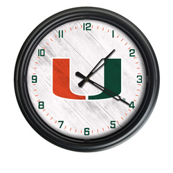 Miami Indoor/Outdoor LED Clock