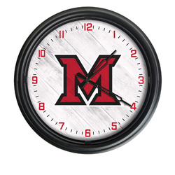 Miami Ohio Indoor/Outdoor LED Clock