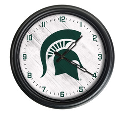 Michigan State Indoor/Outdoor LED Clock