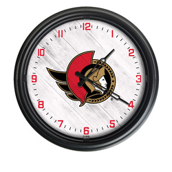 Ottawa Senators Indoor/Outdoor LED Clock