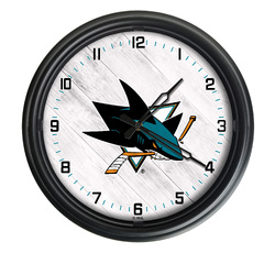 San Jose Sharks Indoor/Outdoor LED Clock