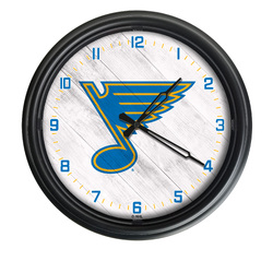 St. Louis Blues Indoor/Outdoor LED Clock