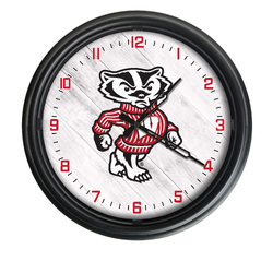 Wisconsin Indoor/Outdoor LED Clock