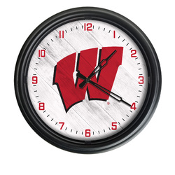 Wisconsin Indoor/Outdoor LED Clock