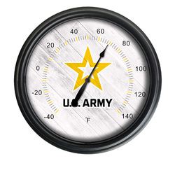 Army Indoor/Outdoor LED Thermometer