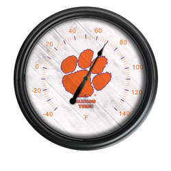 Clemson Indoor/Outdoor LED Thermometer