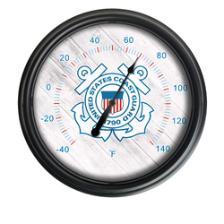Coast Guard Indoor/Outdoor LED Thermometer