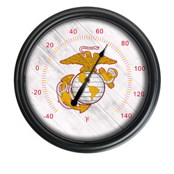 Marines Indoor/Outdoor LED Thermometer