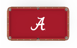 Alabama Crimson Tide Logo Billiard Cloth