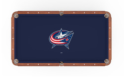 Columbus Blue Jackets Logo Billiard Cloth