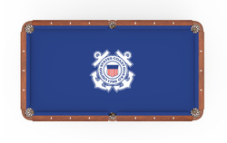 Coast Guard Logo Billiard Cloth